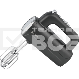 Миксер ручной Vitek VT-1482 1000Вт черный/серебристый