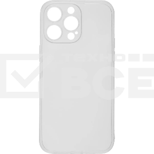 Чехол (клип-кейс) BoraSCO для Apple iPhone 14 Pro Max прозрачный (70801)