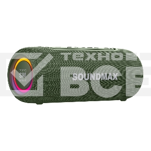 Портативная колонка SOUNDMAX SM-PS5026B зеленый