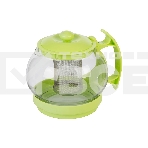 Чайник заварочный Mallony Decotto-1100 с пластик ручкой, фильтр из нерж ст, 1,1 л, фото3