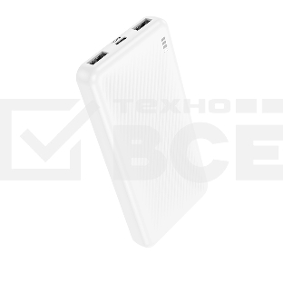 Портативный аккумулятор BOROFONE (6941991111778) BJ55 White - 10000mAh 2USB