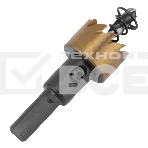 Коронка по металлу Denzel HSS, 20 мм, нитридтитановое покрытие, фото2