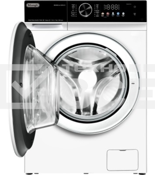 Стирально-сушильная машина DeLonghi BELINDA LA 10726 VI белый, загрузка фронтальная 10.5 кг, 1200 об/мин, класс: А+++