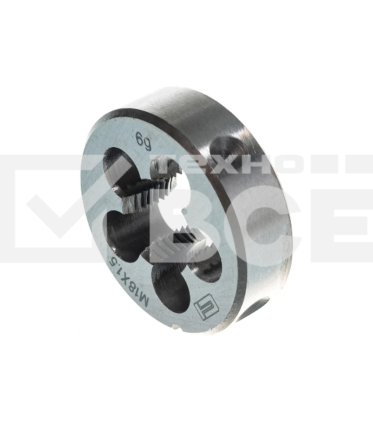 Плашка Сибртех М18x1,5 мм