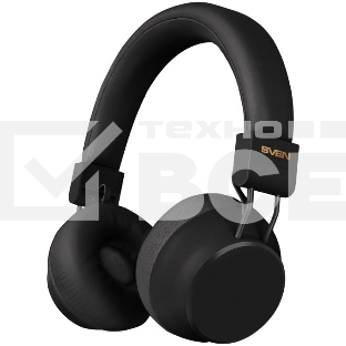 Беспроводные/проводные наушники Sven AP-B710MV черный, полноразмерные, Bluetooth + Jack 3.5 мм, складная конструкция, до 22 ч