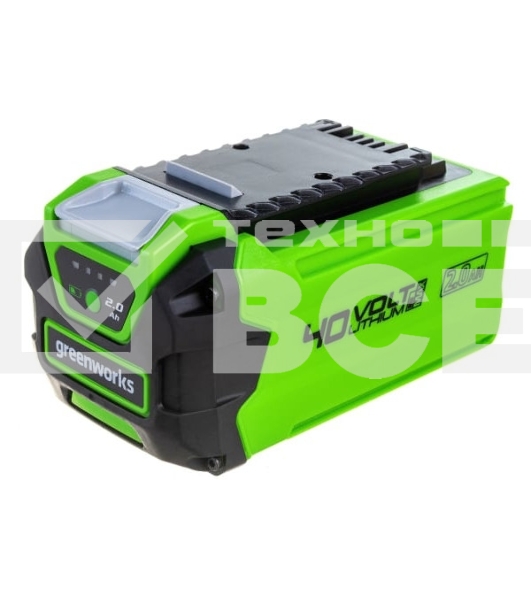 Аккумулятор GreenWorks G40B2 40V, 2 А.ч(2926907)