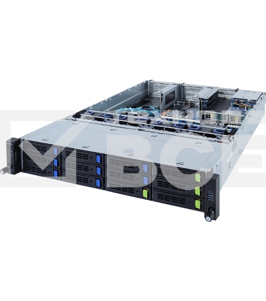 Серверная платформа Gigabyte R282-3C1 2U, 12x3.5'; SAS/SATA (4 with NVME Gen 4), 2 x 2.5'; SATA/SAS in rear side, 2xXeon® Scalable Gen3, 32xDIMM, 2x1Gb/s (Intel® I350-AM2), 3xPCIE Gen 4 x16, 5xPCIE x8 Gen 4, 1xOCP 3.0 x16, 1xOCP 2.0 x8, 2x1600W