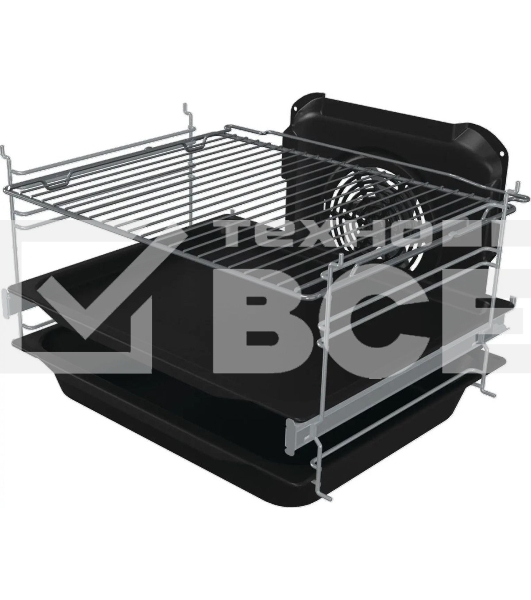 Плита электрическая Gorenje GECS5C70WA белый, конфорок 4 электрических, духовка 70 л, 50 см x 85 см x 59.4 см