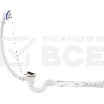 Сифон МИНИ ЭЛИТ для ванн с гофротрубой, пластиковые чашки D40/50, фото 1