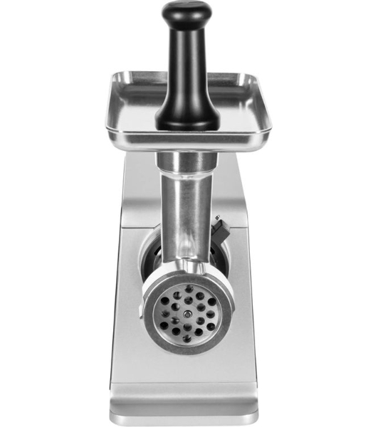 Мясорубка электрическая Hiberg MG 880 B черно-серый, 2000 Вт, 2.0 кг/мин, реверс, защита от перегрузки, насадки - 5