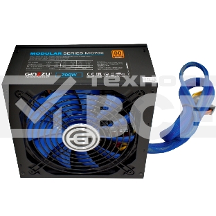 Блок питания Ginzzu MC700 700W 14CM 80 PLUS Bronze,