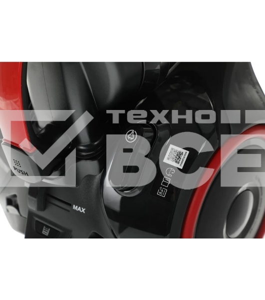 Пылесос Samsung VC15K4116VR/EV красный/черный, 390/1500 Вт, уборка сухая, пылесборник контейнер 1.3 л
