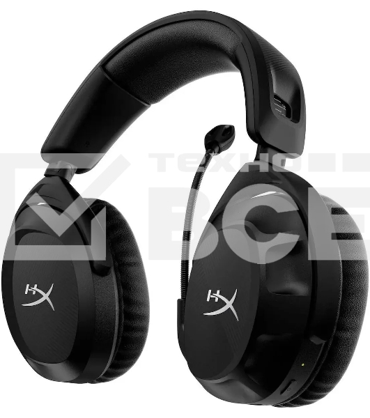 Наушники с микрофоном HyperX Cloud Stinger 2 wireless black черный мониторные Radio оголовье (676A2AA)