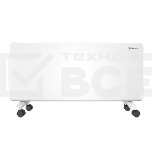 Конвектор Thermex Frame 2000M белый, 2000 Вт, 25 м2, термостат