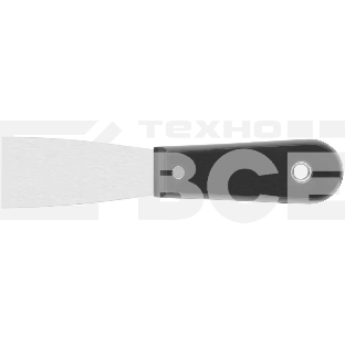 Шпатель с пластиковой ручкой полированный 1,5