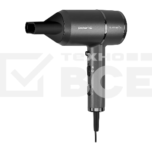 Фен Polaris PHD 2044Ti Quattro Ionic 1900 Вт, графитовый