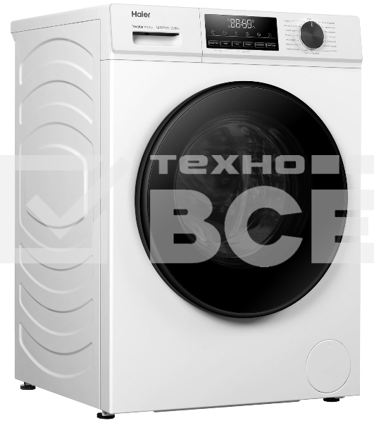 Стиральная машина Haier HW100-BP12406 белый, загрузка фронтальная 10 кг, 1200 об/мин, класс: A+++