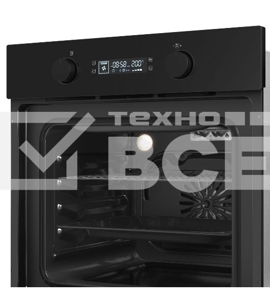 Духовой шкаф электрический HOMSair OEM606BK2 чёрный