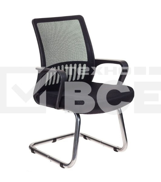 Кресло компьютерное Бюрократ MC-209/B/TW-11 TW-01 TW-11 черный, спинка сетка