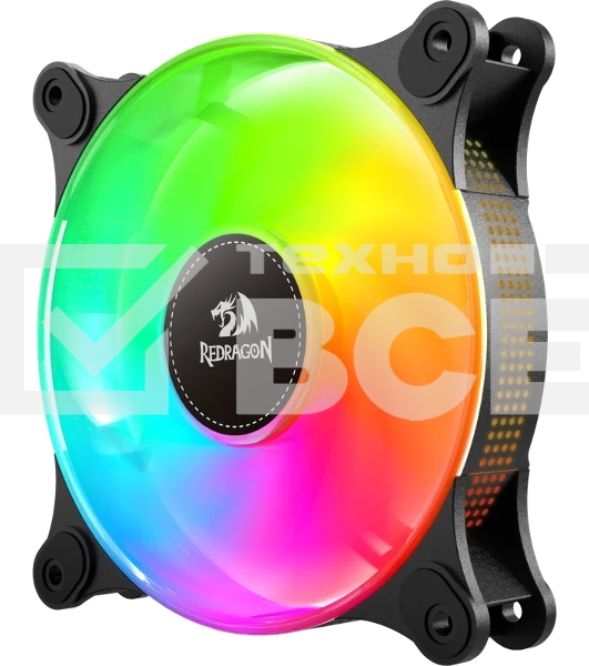 Вентилятор Redragon GC-F013 черный 120мм 2200rpm 25db 4-pin