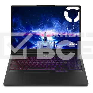 Ноутбук Lenovo Legion Pro 7 16IAX10H/16' WQXGA 2560x1600/Intel Core Ultra 9 275HX/64 Gb/1 Tb SSD/nVidia GeForce RTX 5090 24Gb/No OS/черный/2.57 кг