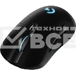Мышь игровая Logitech G703 Lightspeed черная, сенсор 100-25600dpi (Hero25K), беспроводная 2.4GHz + USB 1,8м, 5 программируемых кнопок + колесо прокрутки, RGB-подсветка, под правую руку, фото21