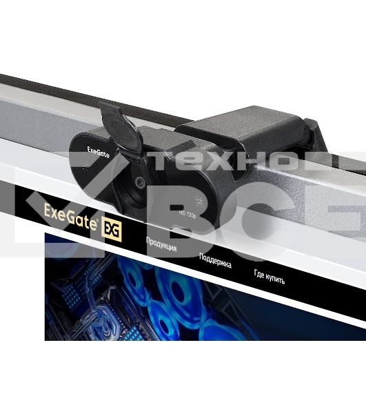 Веб-камера ExeGate EX287386RUS BlackView C525 HD Tripod (матрица 1/3