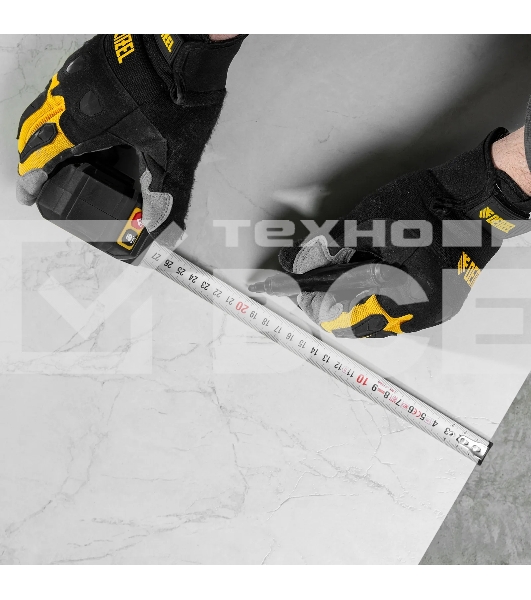 Лазерный дальномер с рулеткой Denzel LT-40, 5м x 19 мм, дальномер 40м, автомат. фиксация