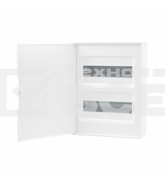 Щиток DKC F24W1WW 24 мод настенный с бел. дверцей с 4 шинами PEN (2шт на 8 отв. и 2шт на 6 отв) белый