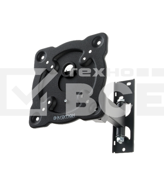 Кронштейн для телевизора Kromax ATLANTIS-10 серый 22'-65' макс.40кг настенный поворот и наклон