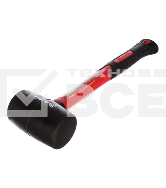 Киянка резиновая Matrix 11175, 225 г, черная резина, фибергласовая рукоятка