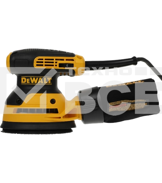 Эксцентриковая шлифовальная машина DeWalt DWE6423-QS 250Вт