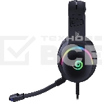 Гарнитура Defender Debor чёрный, проводная, USB, подсветка, фото5