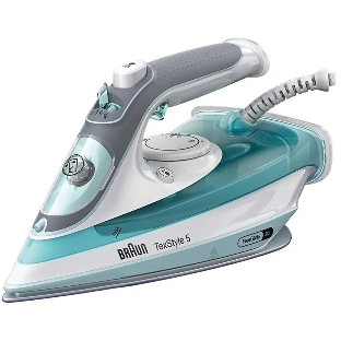 Утюг Braun SI5017GR бирюзовый/белый, 2700 Вт, 50 г/мин, 190 г/мин, 300 мл