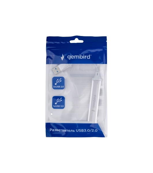 USB-концентратор Gembird UHB-C206, USB, USB 3.0/3xUSB 2.0, USB