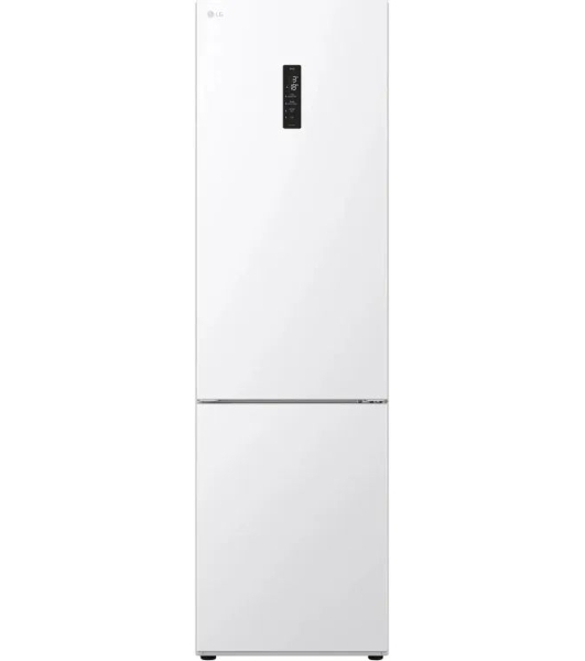 Холодильник LG GC-B509AQQW белый двухкамерный 277/110л морозилка снизу, No Frost
