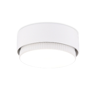 Светильник накладной G102 WH белый GX53 D82*25