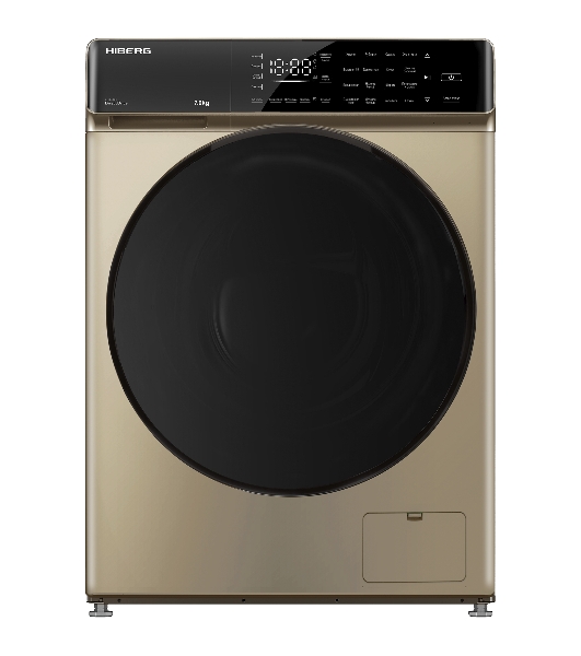 Стиральная машина HIBERG i-DDQ9 - 712 G золотистый, загр. фронтальная макс.: 7 кг 1200 об/мин класс: А+++