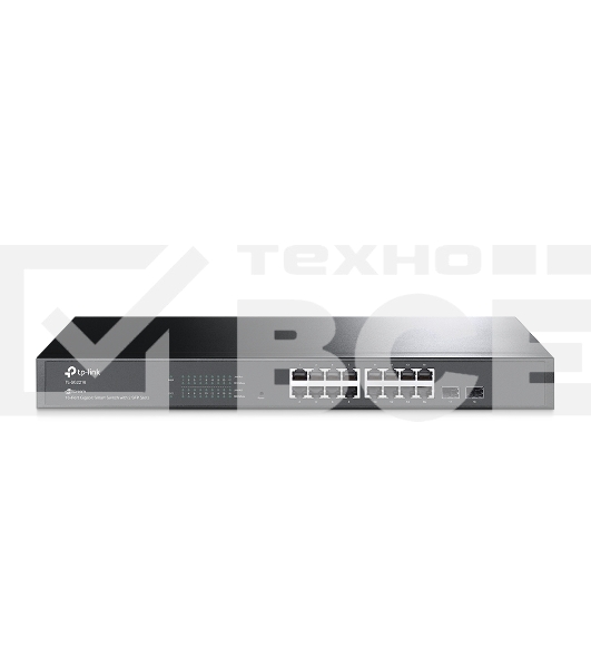 Коммутатор TP-Link Jetstream 16-port gigabit smart switch with 2-gigabit uplink ports