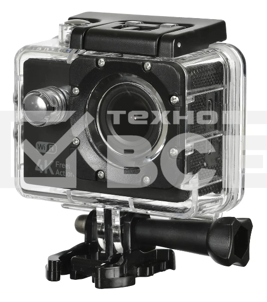 Видеорегистратор Digma FreeDrive Action 4K WiFi черный 8Mpix 2160x3840 2160p 140гр.