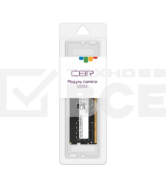 Оперативная память CBR CD4-SS08G26M19-01, DDR4, 8GB (1x8 GB), 2666 MHz, CL19, SO-DIMM