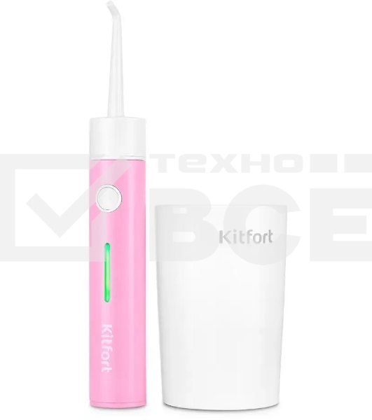 Ирригатор Kitfort КТ-2957-1 розовый/белый