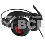 Наушники с микрофоном MSI DS502 черный 2м накладные USB оголовье (S37-0400120-SV1), фото4