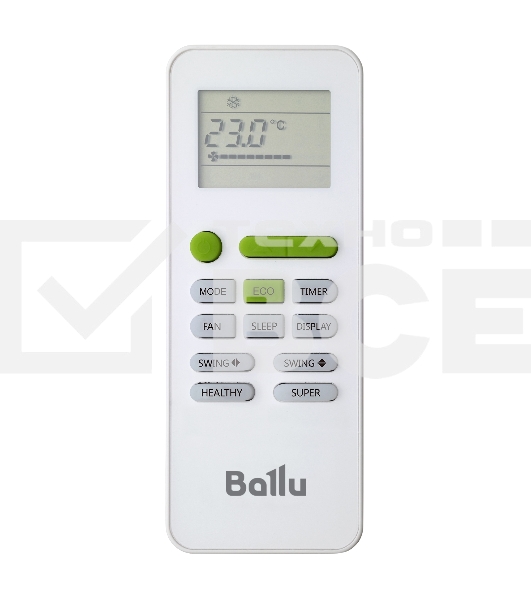 Сплит-система напольно-потолочная Ballu BLCI_CF-48HN1_24Y инвертор, 48000 BTU, 140 м², 47 дБ, охлаждение, обогрев, осушение, белый