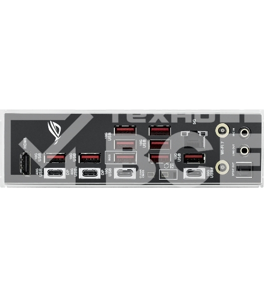 Материнская плата ASUS ROG STRIX X870E-E GAMING WIFI, AM5, AMD X870E, 4xDDR5, 4xSATA, 5xM.2, 1xPCI-E 5.0 x16, 1xPCI-E 4.0 x4, 1xHDMI, 1xUSB-C 3.2 Gen 2, 1xUSB-C 3.2 Gen 2x2, 2xUSB-C 4.0, 1x 5Gb LAN, 9xUSB-A 3.2 Gen 2, 2x3.5 мм, TOSLINK, 1xWi-Fi 7, ATX