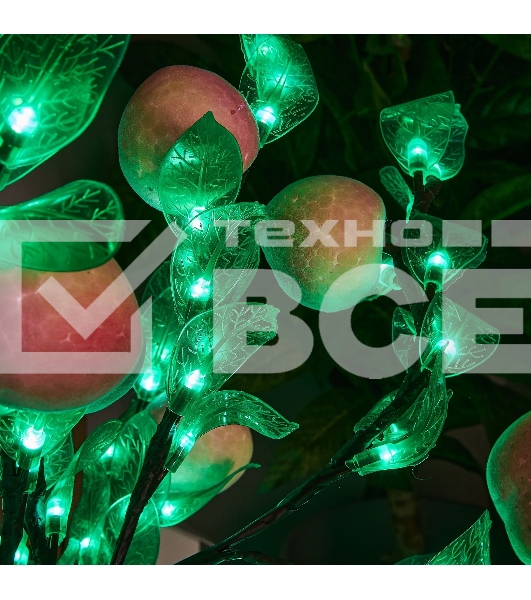 Дерево светодиодное Персик 95см 240 светодиодов белый свет Провод черный ULD-T6095-240/SBA белый IP20 PEACH