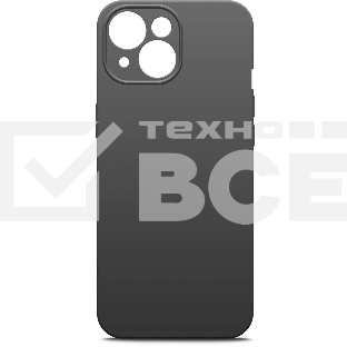 Чехол (клип-кейс) BoraSCO для Apple iPhone 15 черный (72433)