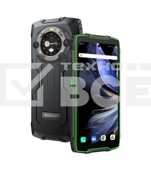 Смартфон Blackview BV9300 Pro, 12/256Gb, зеленый