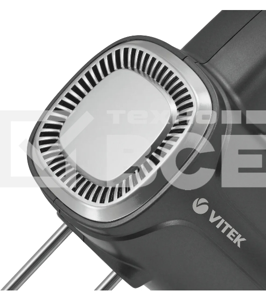 Миксер ручной Vitek VT-1482 1000Вт черный/серебристый