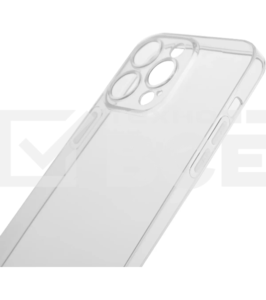 Чехол (клип-кейс) BoraSCO для Apple iPhone 14 Pro Max прозрачный (70801)